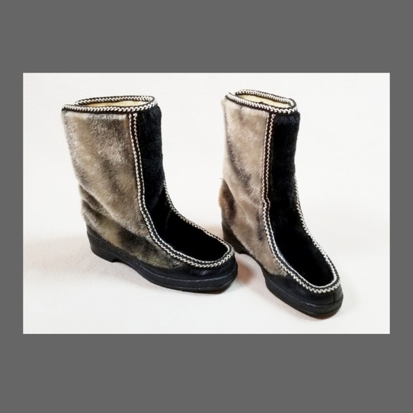Vintage Shoes - Vintage winter/ski  boots